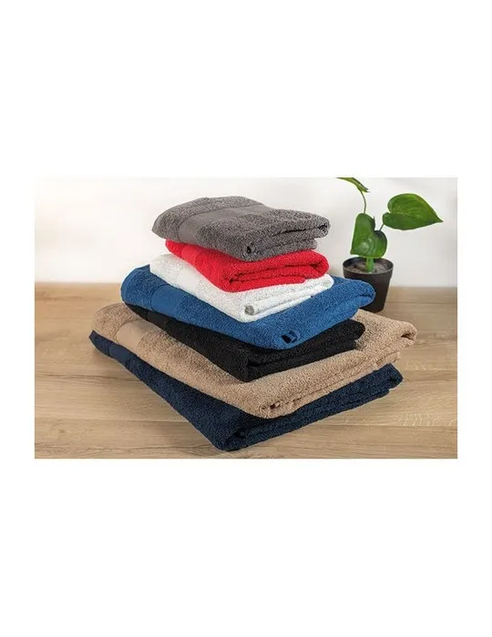 Serviette Coton Bio 140x70 PERRY - Écologique et Pratique Personnalisé