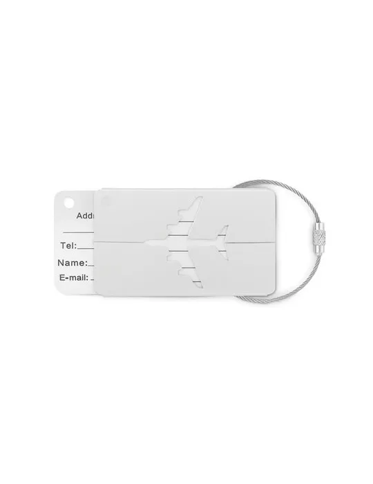 Étiquette à Bagage Aluminium FLY TAG - Pratique et Élégante