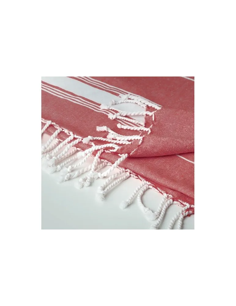 Serviette de Plage Coton MALIBU - Élégance et Confort Personnalisé