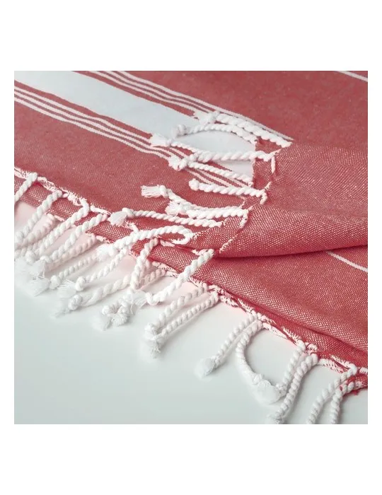 Serviette de Plage Coton MALIBU - Élégance et Confort Personnalisé