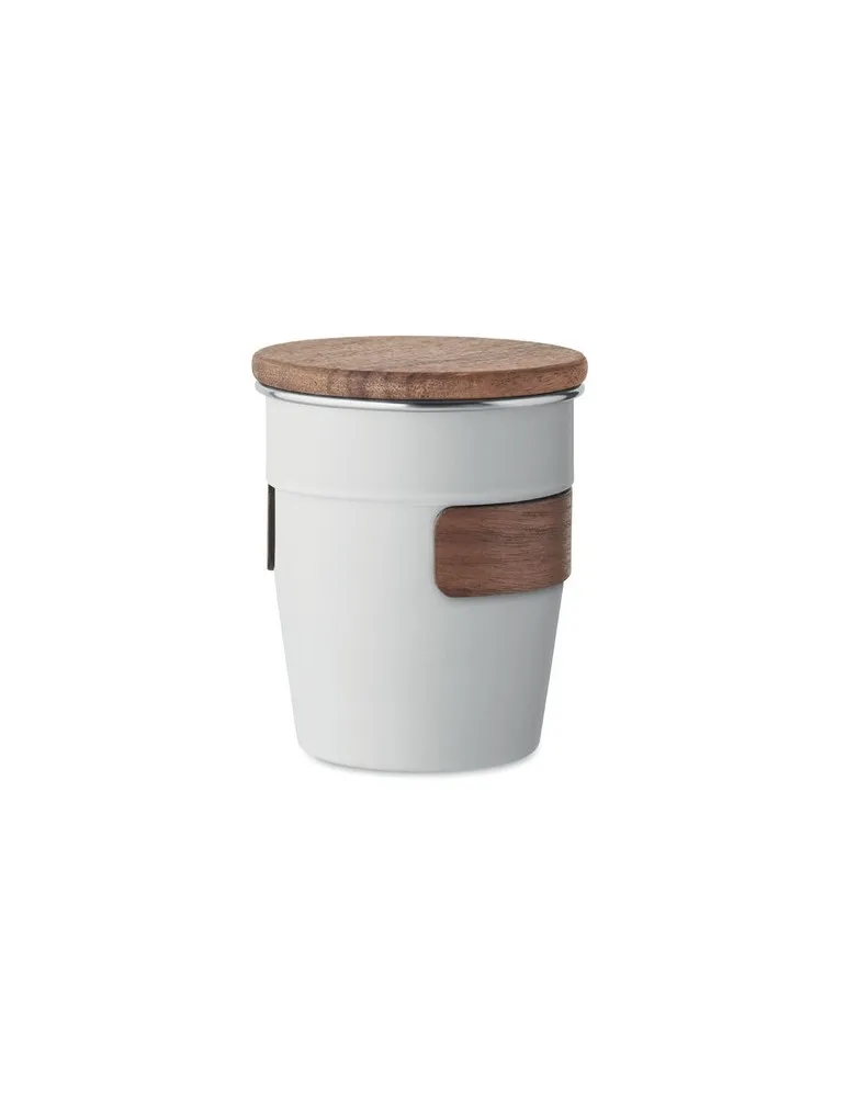 Gobelet Simple Paroi 350 ml - WALNUT
