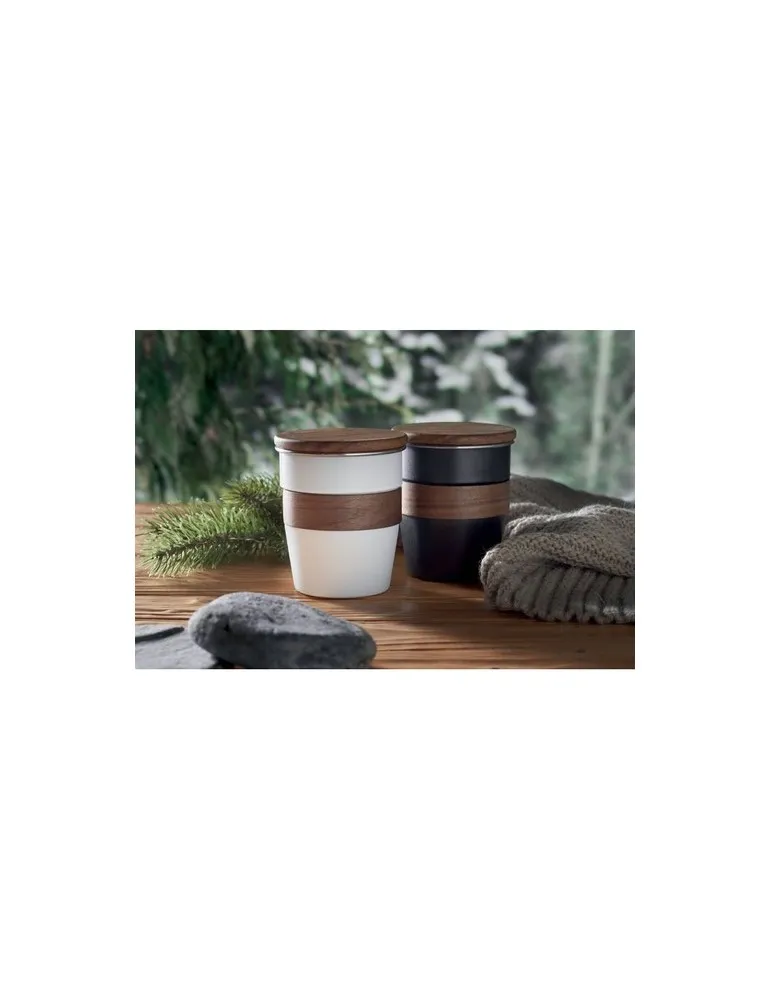 Gobelet Simple Paroi 350 ml - WALNUT