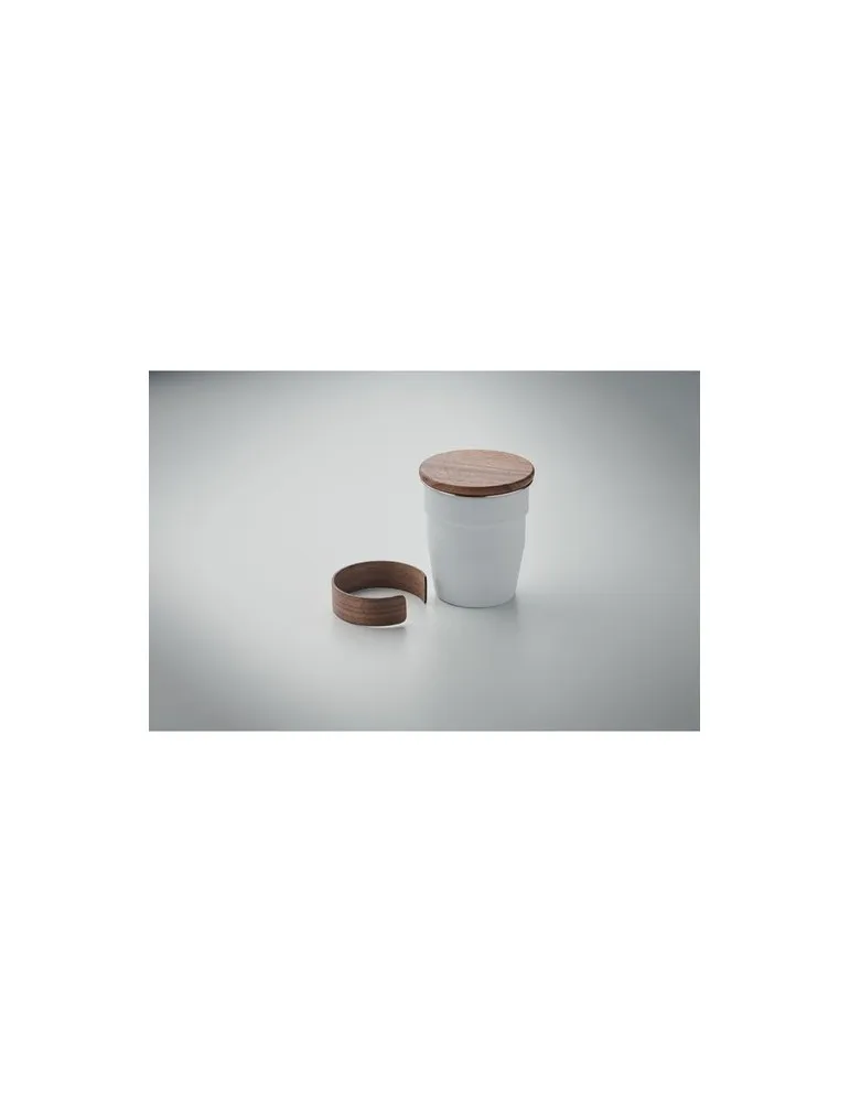 Gobelet Simple Paroi 350 ml - WALNUT