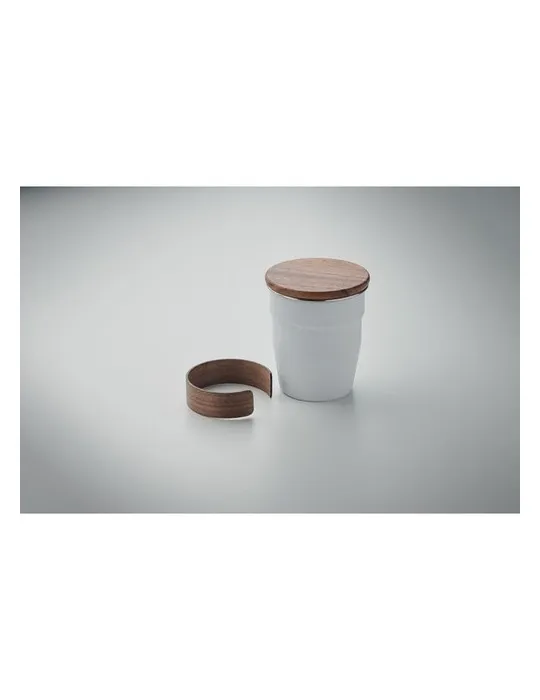 Gobelet Simple Paroi 350 ml - WALNUT