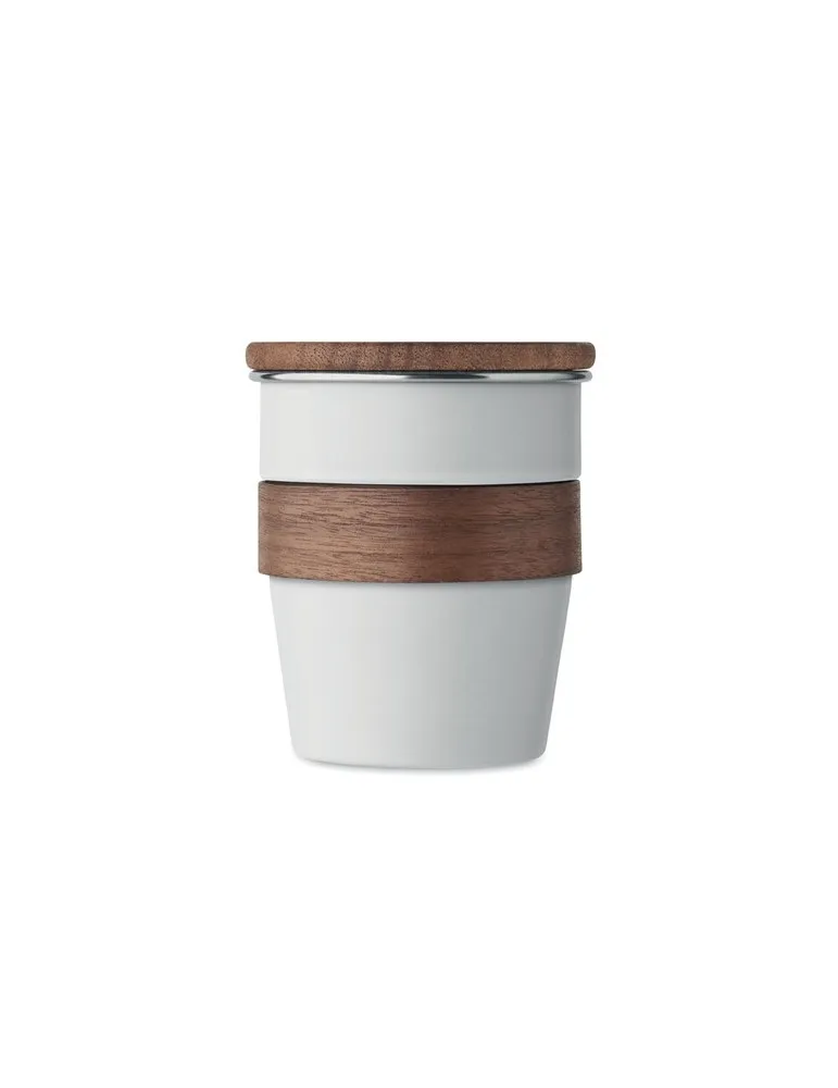 Gobelet Simple Paroi 350 ml - WALNUT