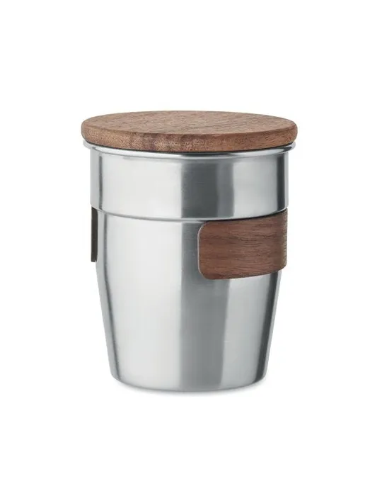 Gobelet Simple Paroi 350 ml - WALNUT