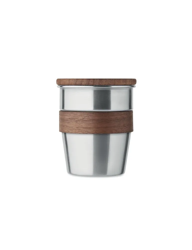 Gobelet Simple Paroi 350 ml - WALNUT