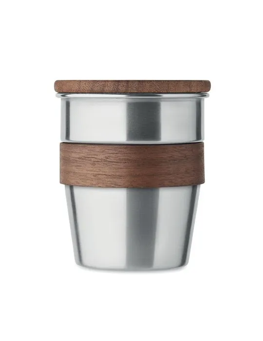 Gobelet Simple Paroi 350 ml - WALNUT