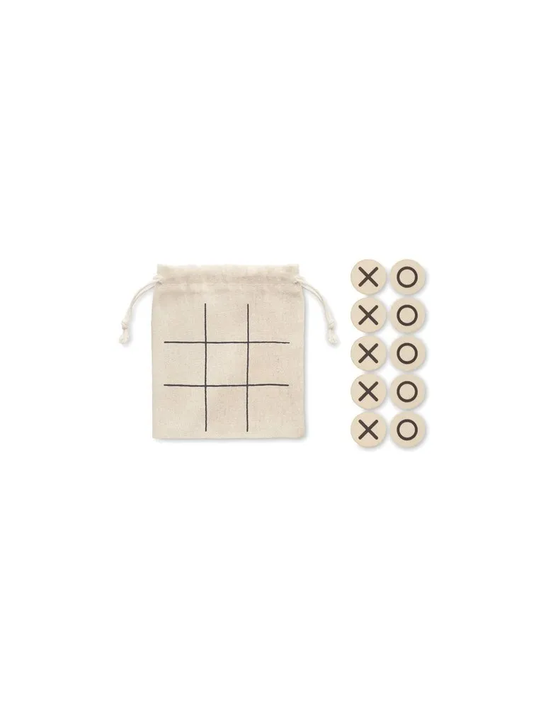 Jeu de Morpion en Bois TOPOS - Ludique & Écologique