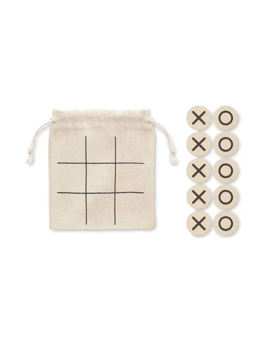 Jeu de Morpion en Bois TOPOS - Ludique & Écologique
