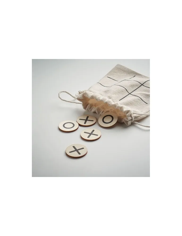 Jeu de Morpion en Bois TOPOS - Ludique & Écologique