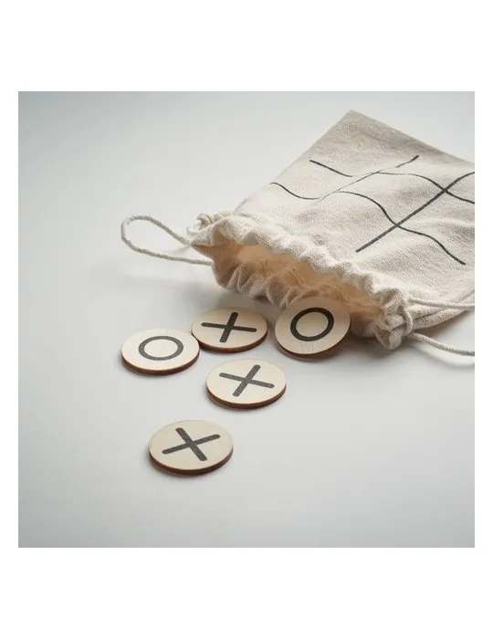 Jeu de Morpion en Bois TOPOS - Ludique & Écologique