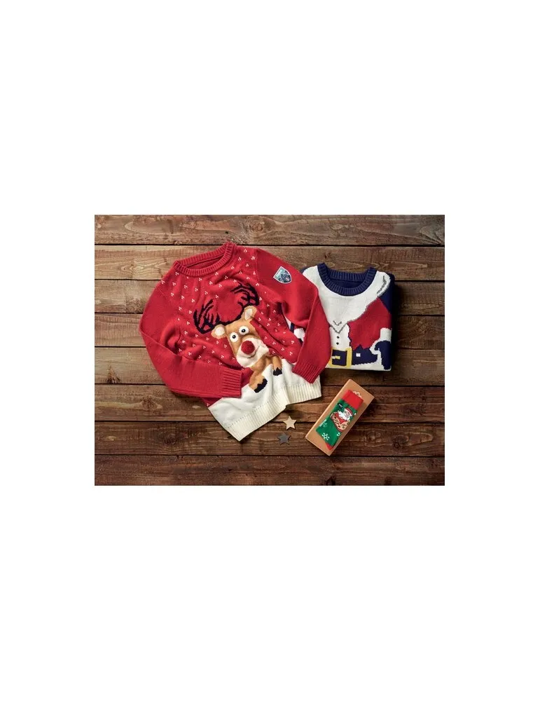 Pull de Noël S/M SHIMAS - Élégance festive