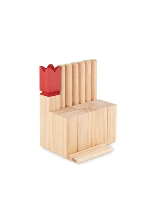 Jeu de lancer en bois de pin KING