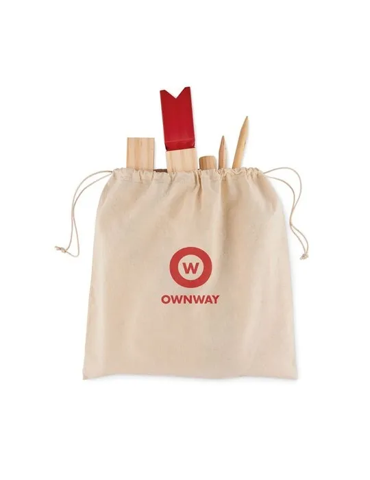 Jeu de lancer en bois de pin KING