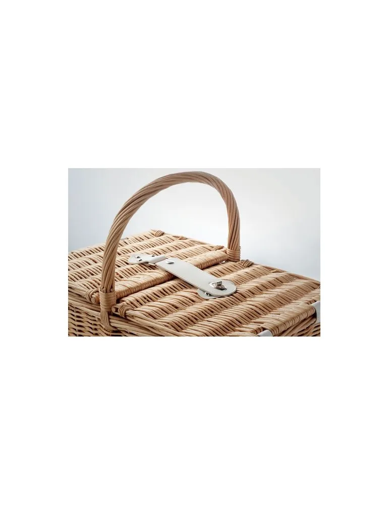 Panier Pique-Nique en Osier 4 MIMBRE PLUS