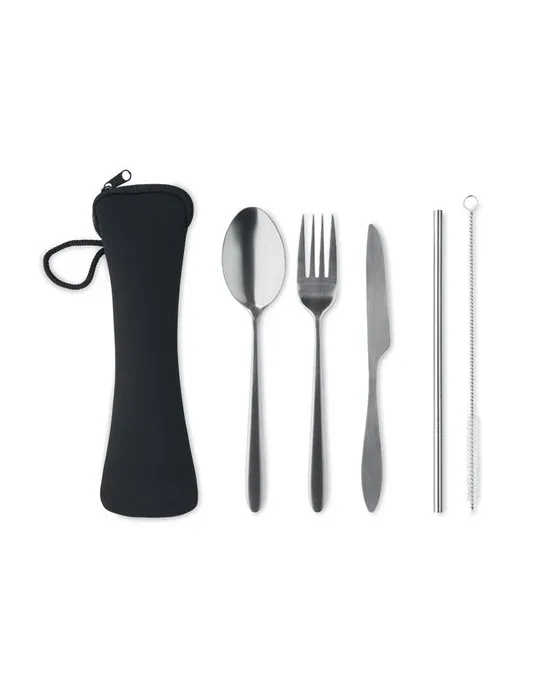 Couverts en Acier Inoxydable - Ensemble 5 pièces