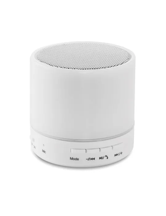 Haut-parleur Rond avec LED - Son et Style