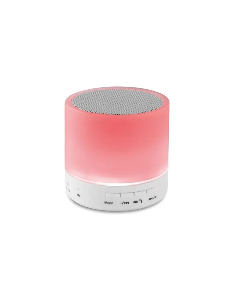 Haut-parleur Rond avec LED - Son et Style