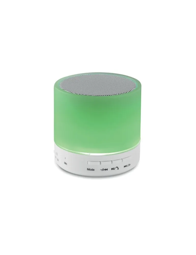 Haut-parleur Rond avec LED - Son et Style