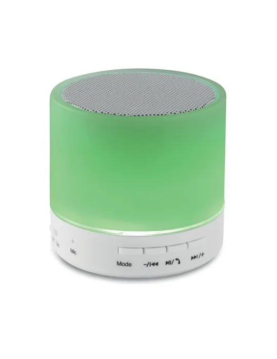 Haut-parleur Rond avec LED - Son et Style