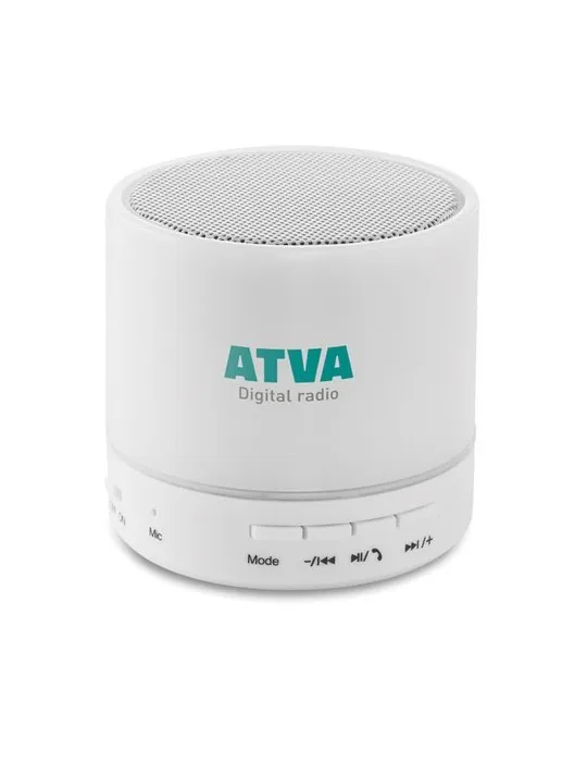 Haut-parleur Rond avec LED - Son et Style