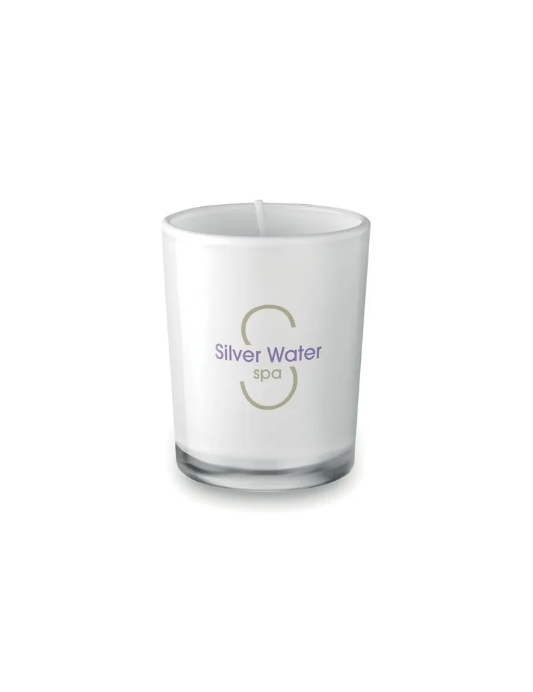 Bougie parfumée SELIGHT en verre coloré