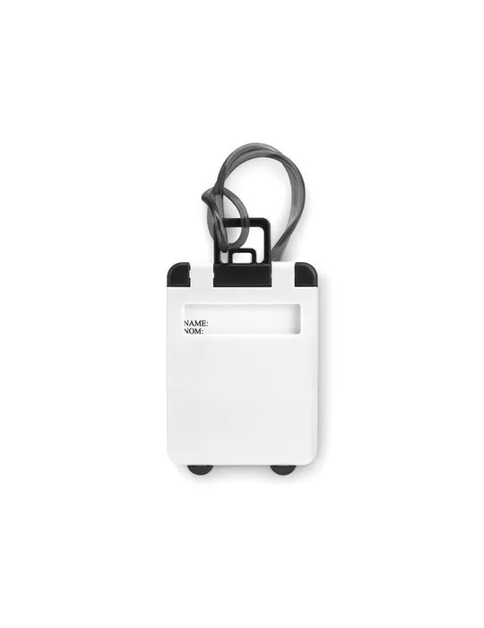 Étiquette de bagage en plastique TRAVELLER
