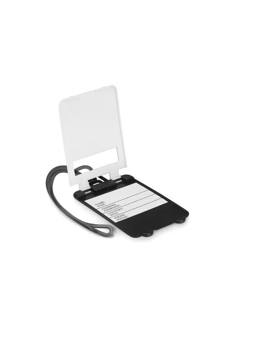 Étiquette de bagage en plastique TRAVELLER