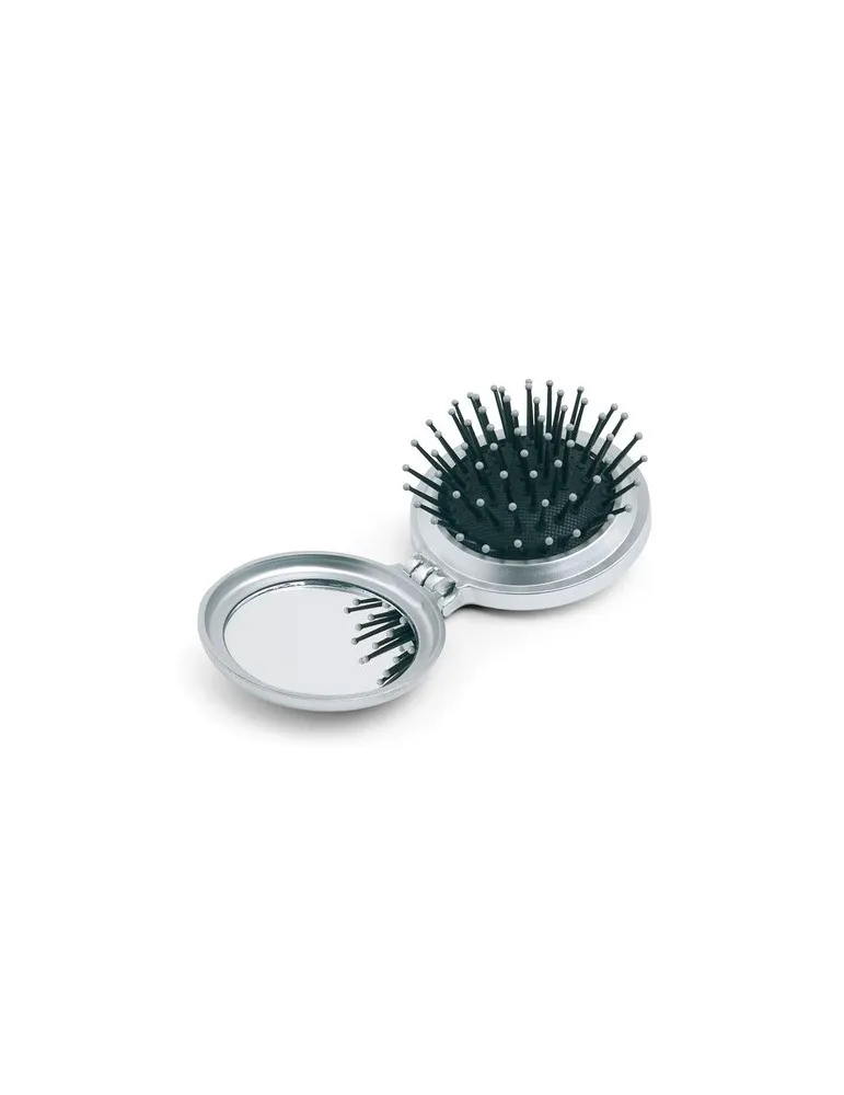 Brosse/Miroir Pliable B BEAUTY - Élégance et Praticité