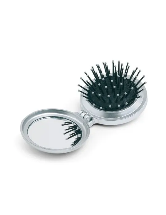Brosse/Miroir Pliable B BEAUTY - Élégance et Praticité