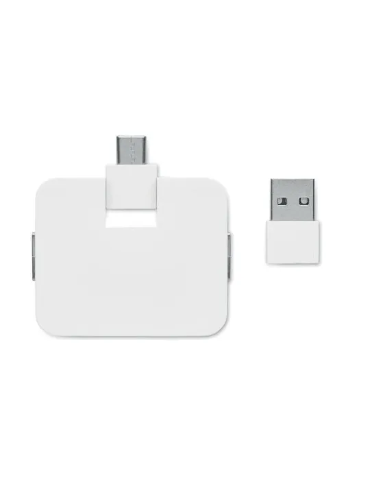 Hub USB 4 Ports SQUARE-C : Connectez-vous facilement