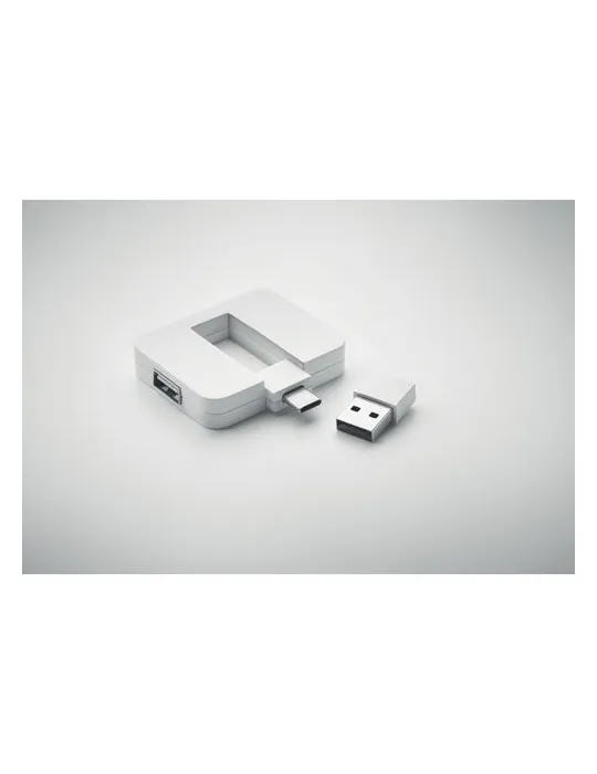 Hub USB 4 Ports SQUARE-C : Connectez-vous facilement