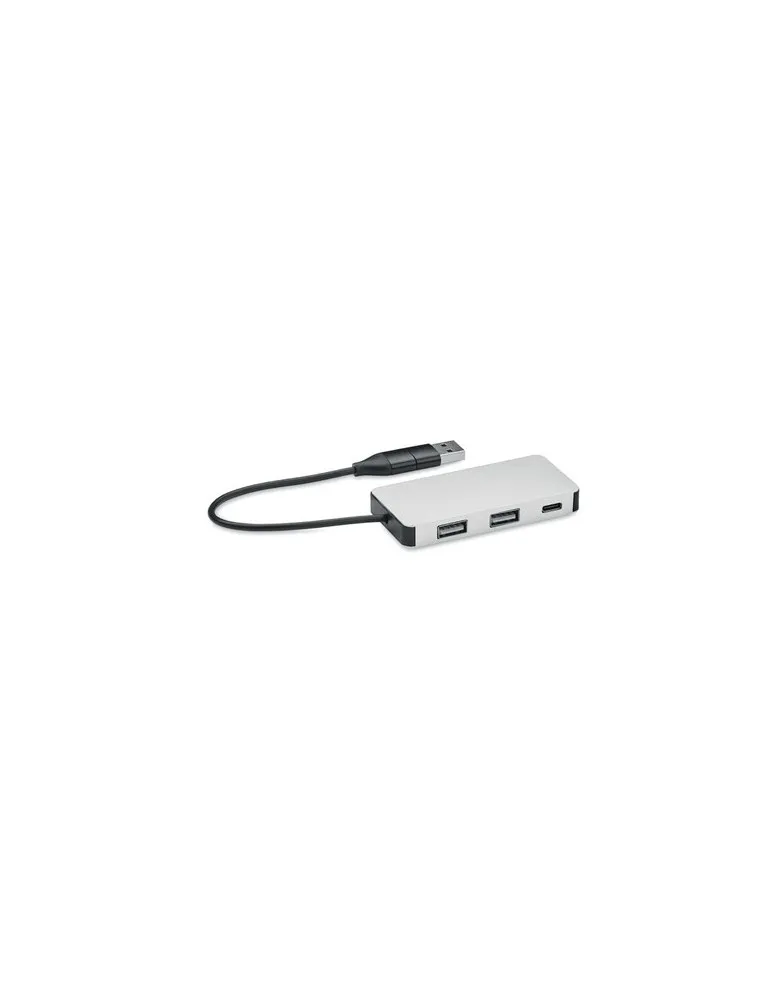 Hub USB 3 Ports avec Câble 20cm - HUB-C