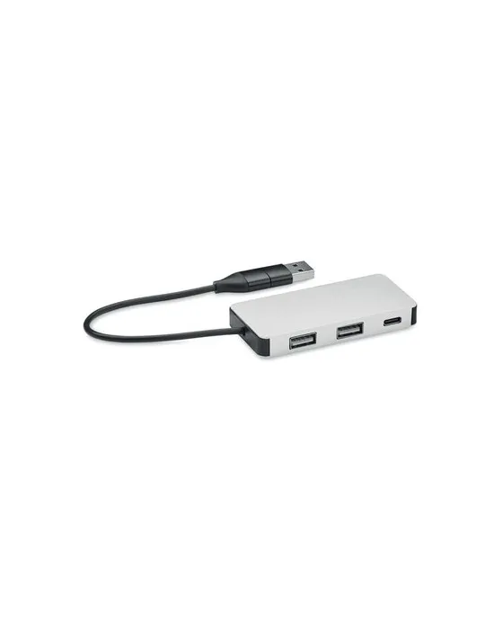 Hub USB 3 Ports avec Câble 20cm - HUB-C