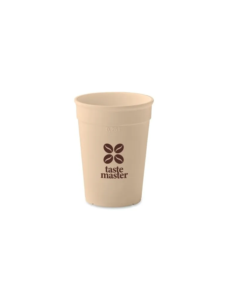 Gobelet Réutilisable en PP 250ml - AWAYCUP Personnalisé