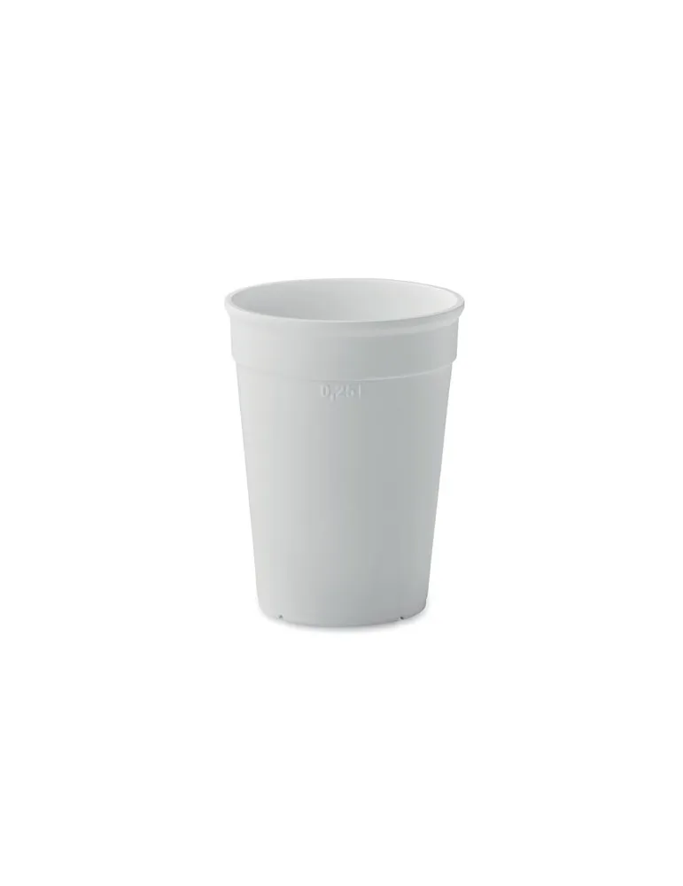 Gobelet Réutilisable en PP 250ml - AWAYCUP Personnalisé