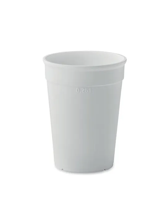 Gobelet Réutilisable en PP 250ml - AWAYCUP Personnalisé
