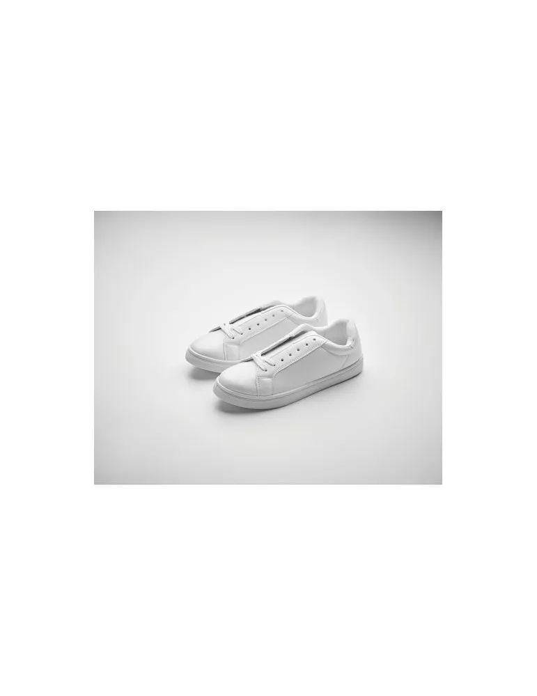 Baskets en PU Taille 40 BLANCOS - Élégance et Confort