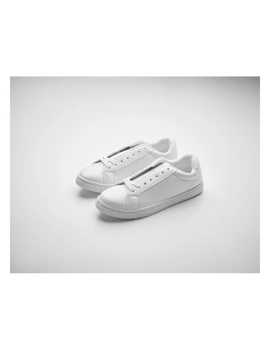 Baskets en PU Taille 40 BLANCOS - Élégance et Confort