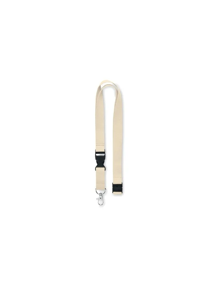 Lanyard Coton 20mm - Confort et Sécurité