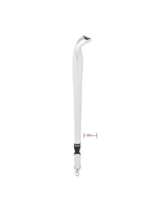 Lanyard Coton 20mm - Confort et Sécurité