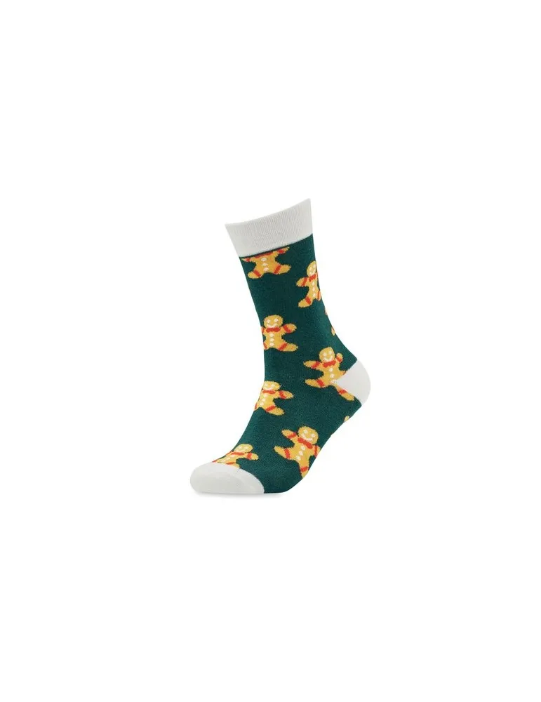 Chaussettes de Noël Joyful L - Écologiques et Festives
