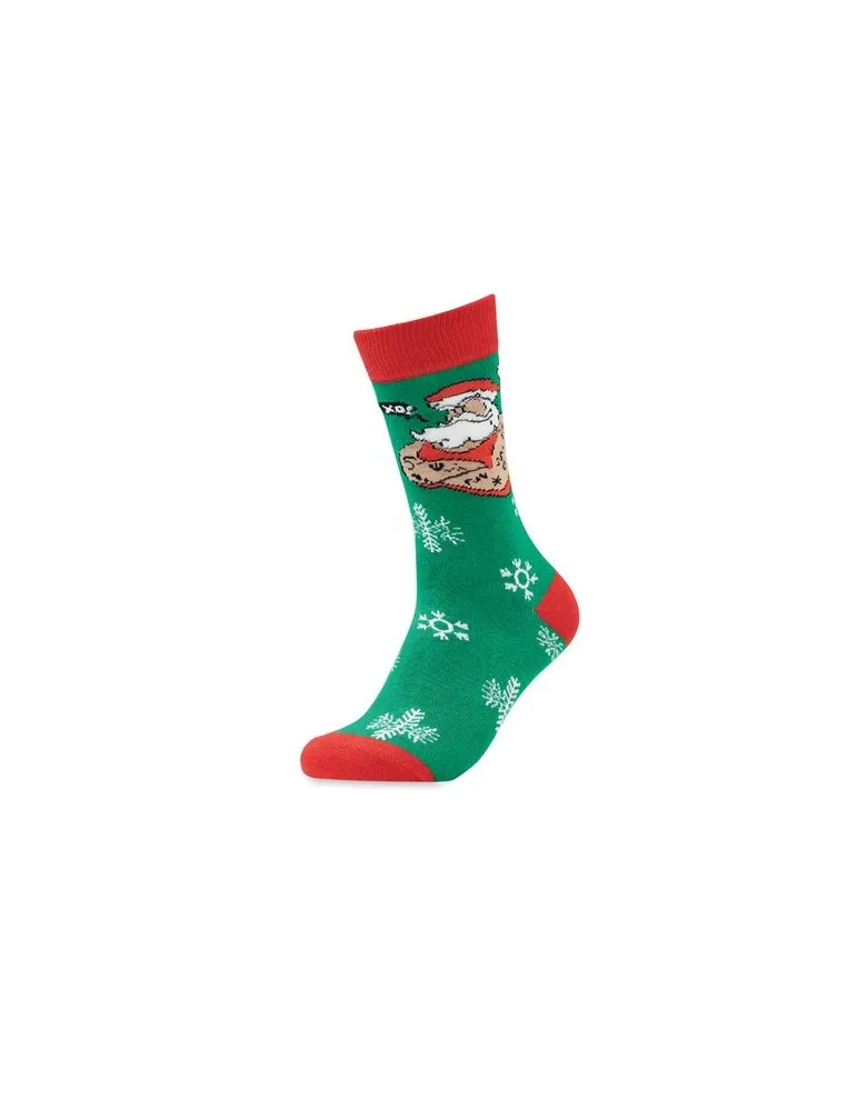 Chaussettes de Noël Joyful L - Écologiques et Festives