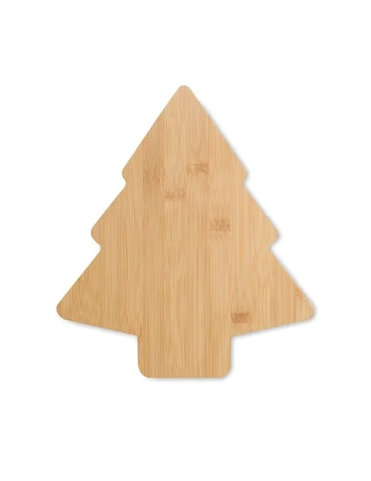 Plat de Service de Noël VIRAM en Bambou