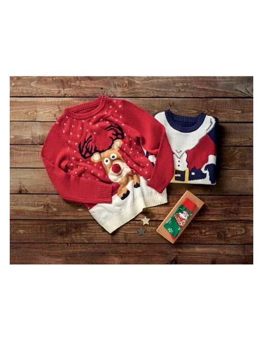 Pull de Noël L/XL SHIMAS - Confort et Style