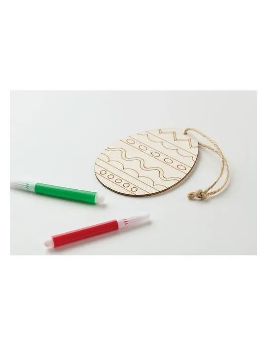 Set de peinture sur œuf en bois DREGG