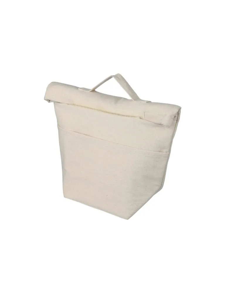 Sac isotherme en coton recyclé 220 g/m² Faith Personnalisé