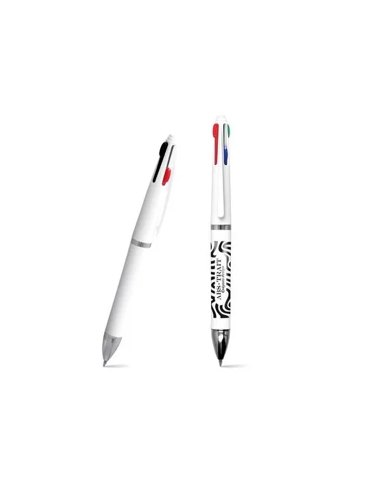 Stylo bille 4 couleurs - objet publicitaire