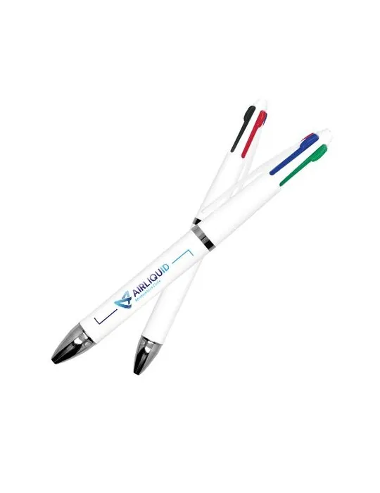 Stylo bille 4 couleurs - objet publicitaire
